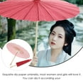 thumbnail image 6 of 10 Pcs Blank Paper Umbrella Decorative Kids DIY Umbrellas Dreses for Decorations Funny Miss Child, 6 of 6