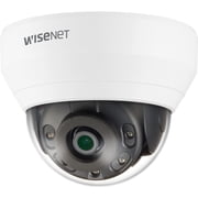 Wisenet QND-6012R1 2 Megapixel Indoor/Outdoor Full HD Network Camera, Color, Dome, White