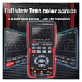 thumbnail image 3 of ZT-702S Digital Oscilloscope Tester 10MHz Bandwidth 48MSa/s Sampling Rate Voltmeter Current Hz Cap Ohm Diode Multimeter ,Professional Designed, 3 of 6