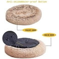 thumbnail image 4 of CEFONU Lits Beignet de Luxe pour Chat et Chien, Lit Rond en Peluche Douce pour Animal de Compagnie, Lit Chaud pour Chiens/chiots/chats Lavable à la Machine, 4 of 5