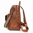 thumbnail image 4 of PRIYAL Leather Laptop Backpack for Women 15.6 Inch Work Backpack With Purse for Travel Work, 4 of 12