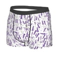 thumbnail image 2 of Naloa Lavender Flowers Print Mens Underwear - Boxers for Men, Classic Briefs for Men, 2 of 9