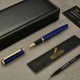 thumbnail image 2 of Bolígrafo BEILUNER Luxury con borde dorado de 24 quilates con tinta Schneider, 2 of 8