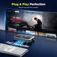thumbnail image 4 of LAMTTO Wireless CarPlay & Android Auto AI Box, Built-in Gemini AI, Android System, Video App, HDMI OUT/OTG TYPE-C, Plug & Play for OEM Wired Cars, 4 of 11