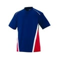 thumbnail image 2 of Augusta 2XL RBI Jersey Navy/Red/White 1525, 2 of 3