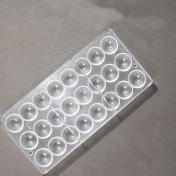 SOPOTUTU Clear Acrylic Chocolate Mold for Baking and Candy Making, Multipurpose Kitchen and Shop Use, 1 Piece