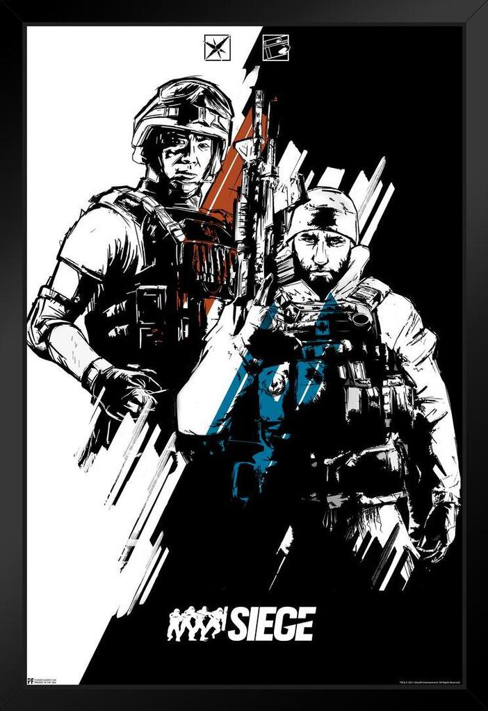 Rainbow Six Siege Merchandise Buck Lesion Duo Character Video Game Video Gaming Gamer R6 Siege