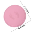 thumbnail image 2 of Homoyoyo Indoor Skipping Mat Pink Round Non Slip Shockproof Cushion for Fitness Exercise Use, 2 of 8