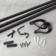 thumbnail image 6 of Umbra 1" Lasso Curtain Rod, 44-120", Black, 6 of 6