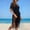 Black, variant on BLTIBY Kimonos Swimsuit Cover up for Women Lace Cardigan Summer Kimono Open Front Sheer Long Boho Coverups Red Free Size