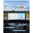 thumbnail image 4 of Carpuride W125A Pantalla Inalámbrica CarPlay de 11.26" con Cámara Frontal 4K, 4 of 8
