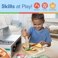 thumbnail image 6 of Melissa & Doug Top & Bake Wooden Pizza Counter Play Set (41 Pcs) - FSC Certified, 6 of 10