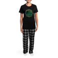 thumbnail image 4 of CafePress - Celtic Knot Tree Women's Dark Pajamas - Women's Short Sleeve Print T-Shirt and Pants Dark Cotton Pajama Set, 4 of 7