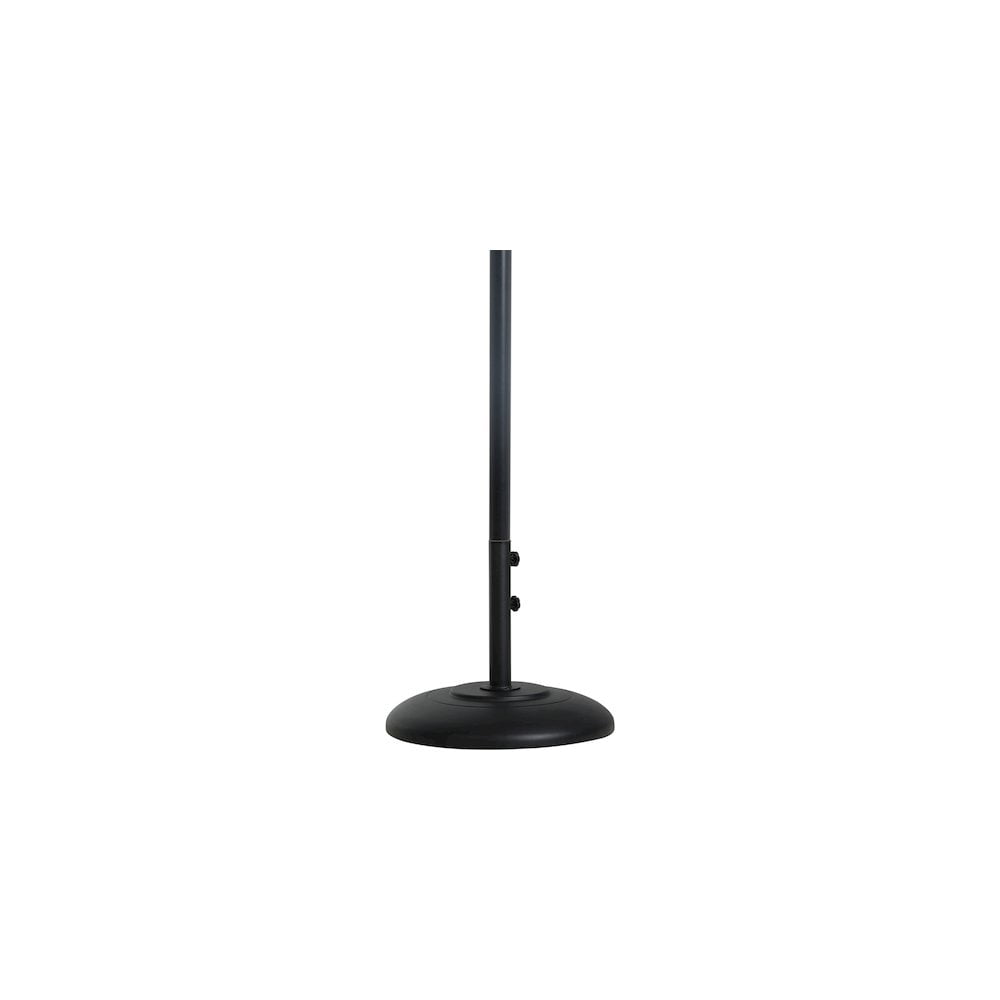 Meridian Furniture Cozumel Black Steel Patio Umbrella Base