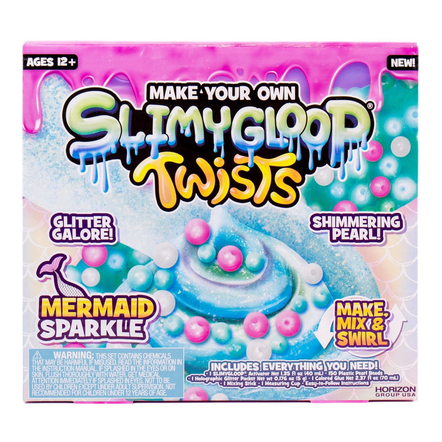 Mermaid Sparkle SLIMYGLOOP® Twists