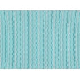 thumbnail image 2 of Zelouf Eyelet Wave Lace  , Sewing, DIY, Crafts Fabric by the Yard, Aqua/ivory, 7 Yard, 2 of 2