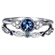 thumbnail image 2 of Nuevo anillo de circón para pareja para mujer, microdiamante y anillo 1PC tiene dos anillos, que se pueden usar en combinación Wmkox8yii  fajkfhkj2729, 2 of 6