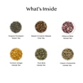 thumbnail image 3 of VAHDAM, Assorted Tea Sampler (15 Different Variety in Individually Wrapped Pyramid Tea Bags) Long Leaf Premium Teas I Teas Gift Set I Ideas for Tea Lovers | Gifts for Women & Men, 3 of 10