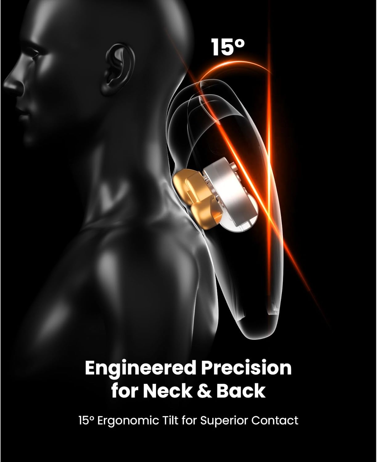 Bob and Brad Shiatsu Back Massager for Pain Relief 4D Deep EZBack Prime Corded Design Back Massager with Heat for Neck Back,Shoulders,Body Muscle Tissue Gifts for Women Men