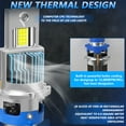 thumbnail image 4 of D4S D4R LED Bulbs, 20000Lumens 120W 6000K White 500% Brightness, High and Low Beam Xenon HID Replacement, 4 of 11