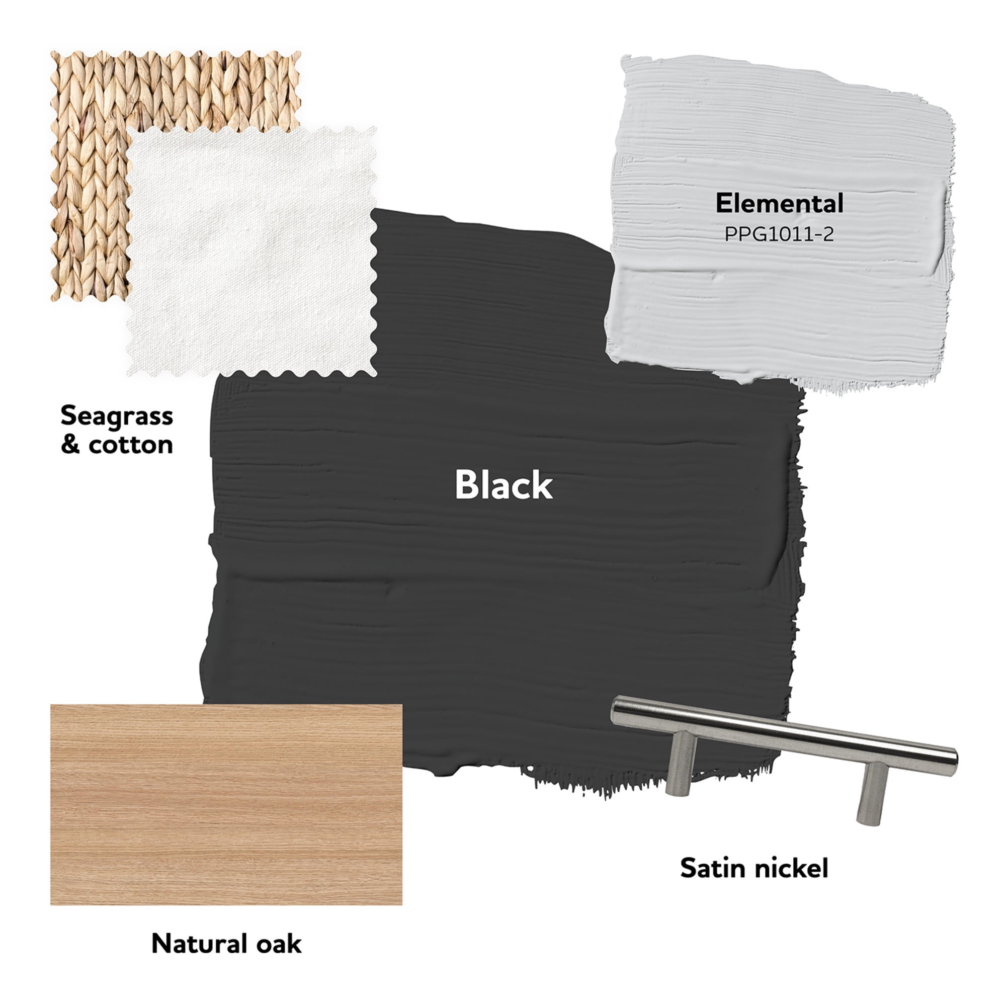 Glidden Cabinet Door and Trim Grab-N-Go Satin Paint, Black, 1 Quart