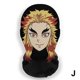 thumbnail image 2 of Pasamontañas de malla con máscara facial completa de anime, este casco de dibujos animados no bloqueará tu visión y se puede lavar., 2 of 2