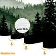 thumbnail image 6 of Green Mountain Misty Shower Curtain Bathroom Forest Shower Curtain Set Waterproof Fabric Bathroom Set with 12 Hook 72x72 inches, 6 of 6