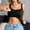 Black, variant on YODETEY Women’s Tank Tops,Womens Sleeveless Lace Trim Built-in Bra Camisole Tank Top ,Gray,Size S-XL