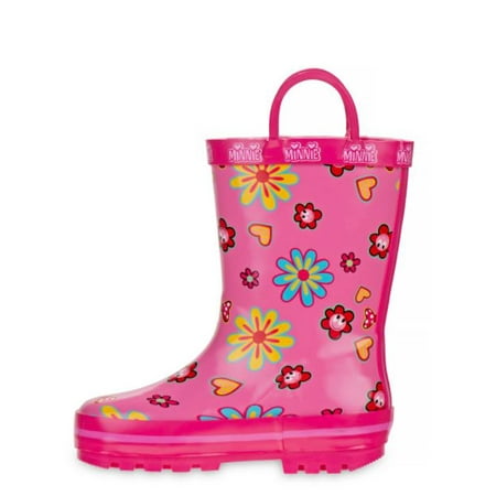Minnie Mouse - Disney Minnie Mouse Flower Power Rain Boots (Toddler ...