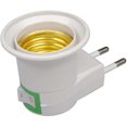 thumbnail image 5 of BETT LED Lamp E27 Stecker EU Typ Stecker Adapter Konverter fr Lampenfassung mit Ein/Aus Knopf (wei), 5 of 5