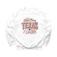 thumbnail image 7 of Shes From Texas I Can Tell Sweatshirt for Women Western Cowgirl Graphic Pullover White Sweatshirt Adult Large, 7 of 7