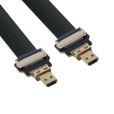 Chenyang CY CYFPV Micro HDMI Male to Micro HDMI Male Extension FPC Flat Cable 1080P for FPV HDTV Multicopter Aerial Photography price history on PriceWatchPro
