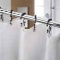 thumbnail image 5 of Cribun Double Roller Glide Shower Curtain Ring and Hooks Set of 12 , Black, 5 of 6