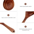 thumbnail image 3 of PAMINGONO Acacia Wood Utensils Wide and Deep Paddle Serving Spoon for Family Meals 1Pack, 3 of 8