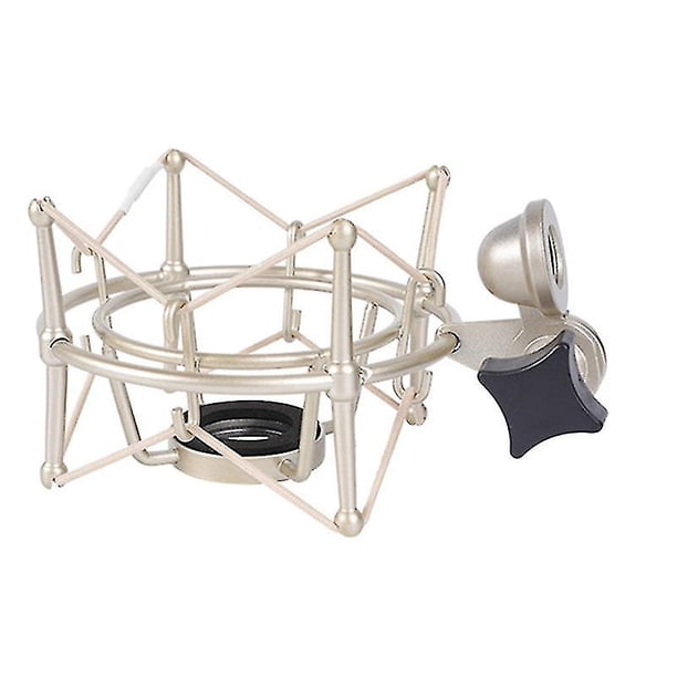 Tlm103 Micrófono Shock Mount Soporte de micrófono de grabación de montaje ajustable Soporte de metal Pod Micrófono Sta