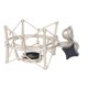 thumbnail image 1 of Tlm103 Micrófono Shock Mount Soporte de micrófono de grabación de montaje ajustable Soporte de metal Pod Micrófono Sta, 1 of 4