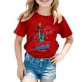 thumbnail image 4 of CAICJ98 250 Years American 1776 2026 250th USA 4th of July Shirt for Boys Girls (Red,11-12 Years), 4 of 5
