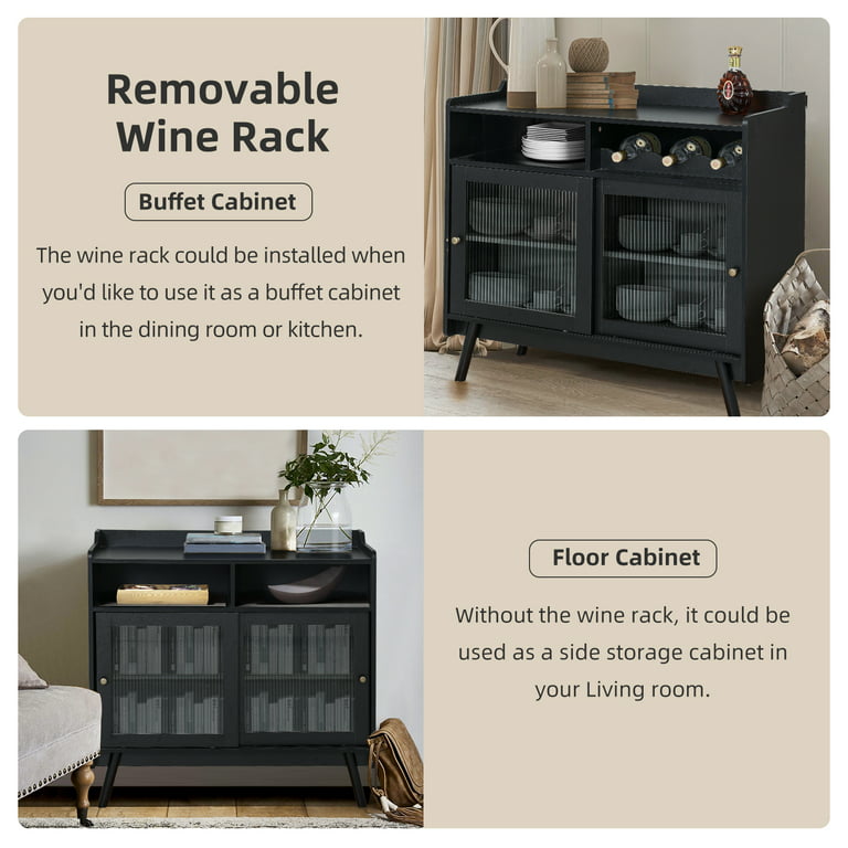 Puluomis Bar Cabinets Wine