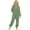 Green, variant on UJNDER Women's Fuzzy Hoodie Jumpsuit Pajamas Long Sleeve Romper Warm Winter Pajamas for Women Green S