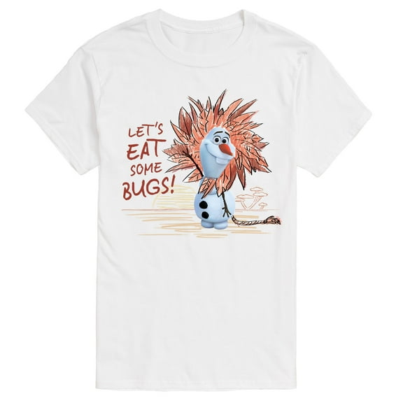 Frozen - Olaf Presents - Let's Eat Some Bugs - Men's Short Sleeve Graphic T-Shirt