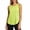 Green#01, variant on Yteetum Tank Tops for Women Summer Sleeveless Crewneck Ruffle Strap Tanks Solid Colid Oversized Round Neck Lightweight Comfy Workout Gym Tank Top