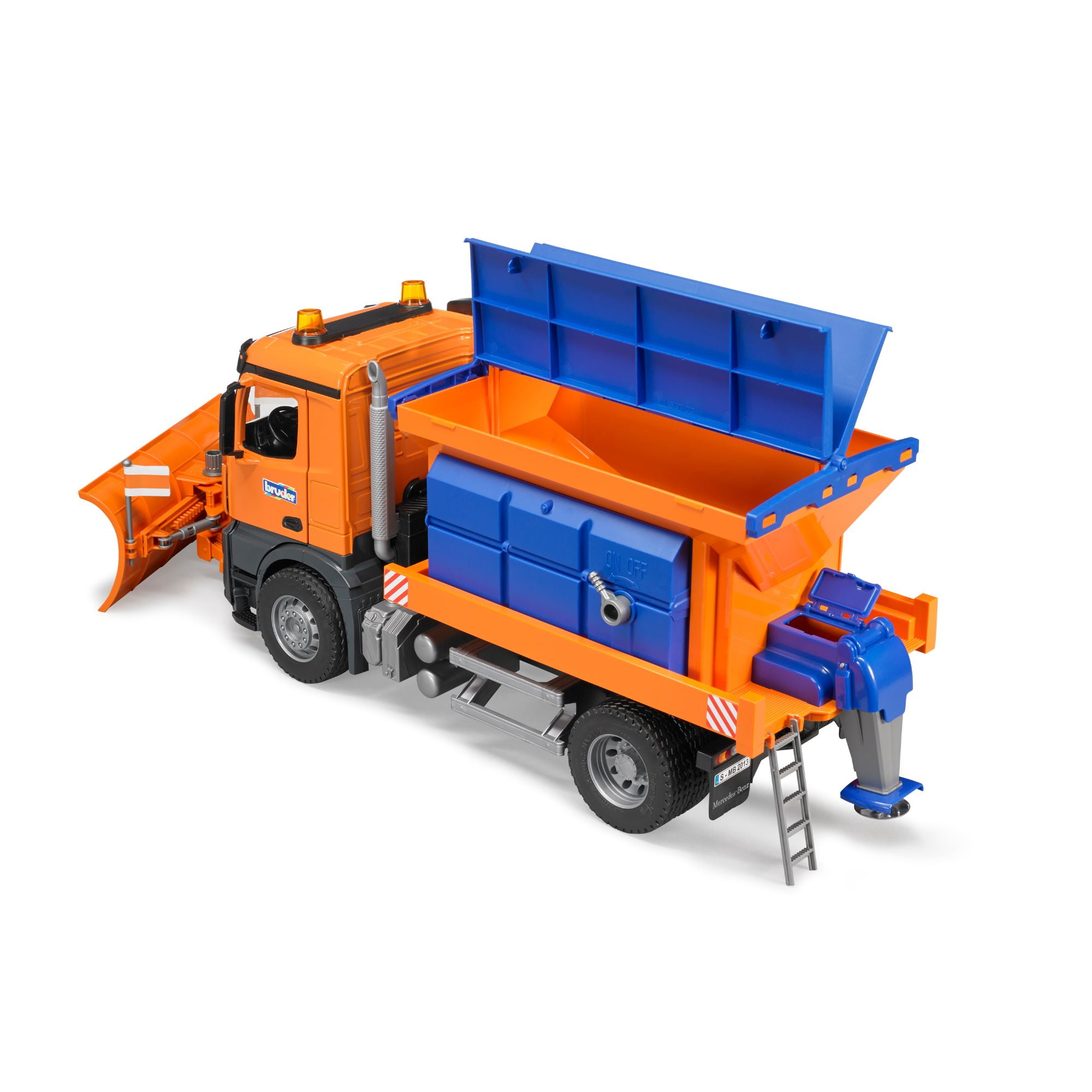 Bruder mb arocs snow plow truck hotsell