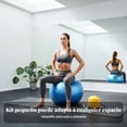 thumbnail image 2 of Abbraccia Esfera de ejercicio antirruptura reforzada, fitness y equilibrio central, ideal para principiantes, adultos y niños, estabilidad en casa o gimnasio., 2 of 6