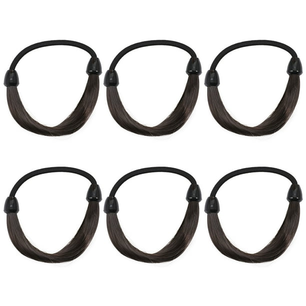 BESTYASH 6Ud Ligas Elásticas Para Negras Para Mujer Con Duradero Accesorio De Peinado Cómodo Y
