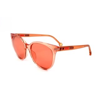 CAROLINA HERRERA‎ RED SUNGLASSES Sz 52-16-140 Carolina Herrera HER 0237/S 82U Sunglasses Burgundy Red  main image 4