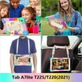 thumbnail image 5 of Kids Case for Samsung Galaxy Tab A7 Lite 8.7 inch 2021 Release, Allytech 360 Degree Swivel Stand Heavy Duty Rugged Shockproof Case with Hand/Shoulder Strap Case for SM-T220/T225, Colorful Beige, 5 of 6