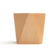 thumbnail image 1 of Cuerpo de pluma romboide de madera de haya, depósito de lápiz geométrico, suministros de oficina, administrador de pinceles de maquillaje, 1 of 5