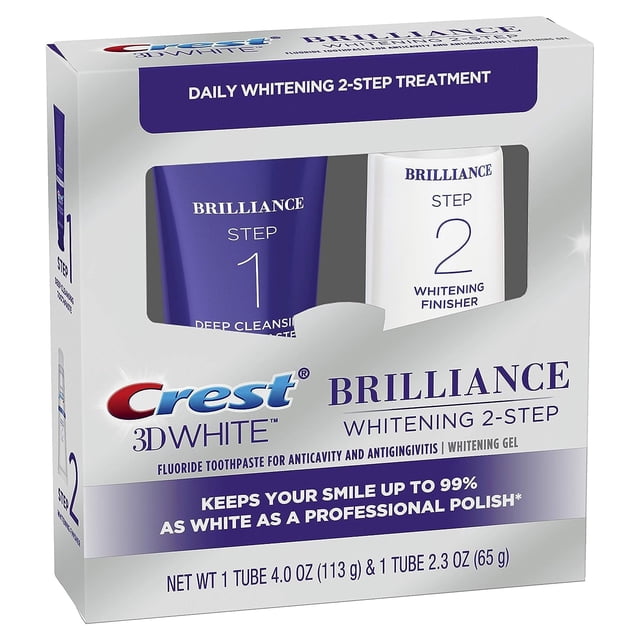 Kit de pasta de dientes y gel blanqueador de dientes Crest 3D White