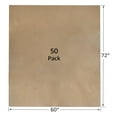 thumbnail image 3 of UBMOVE Moving Paper Pads 50 Pack 60x72" Triple Layer Furniture Packing Pads, 3 of 8