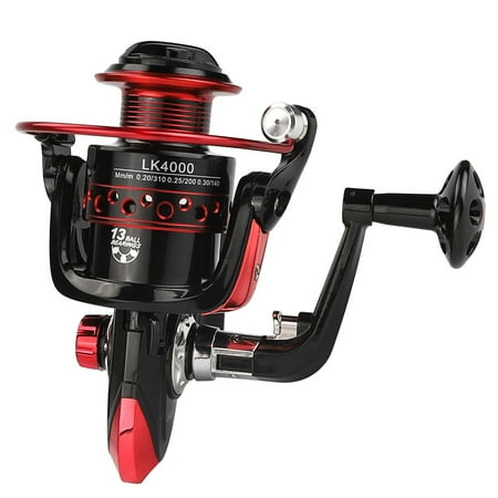 Metal Coil13BB LK2000-7000 Series Spinning Reel 5.2:1 4.7:1 Boat Rock Spinning Fishing Reels Cccanaooolceie